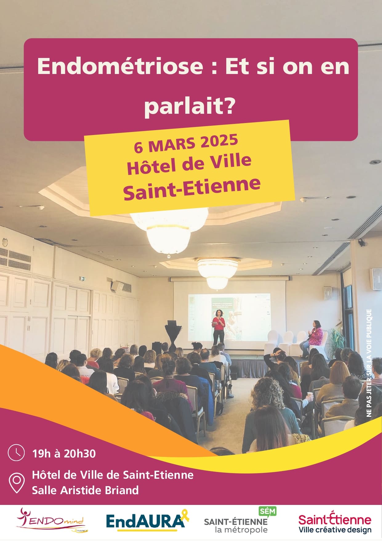 Conférence Endométriose 2024 Clinique Mutualiste AESIO Santé Dr Semay Saint-Etienne