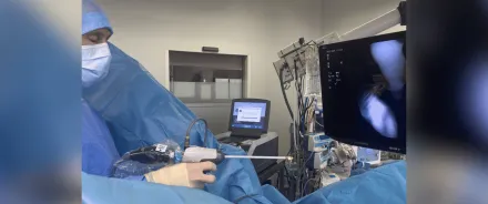 Adénome de prostate : une technique innovante à la Clinique Mutualiste AÉSIO Santé de Saint-Etienne