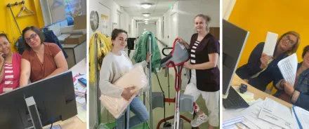 Une opération « vis ma vie » à l’EHPAD Dauphine à Romans-sur-Isère