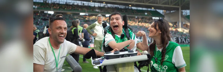 Un moment fort en émotions au stade Geoffroy-Guichard